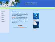 Tablet Screenshot of jamesmcleod.net